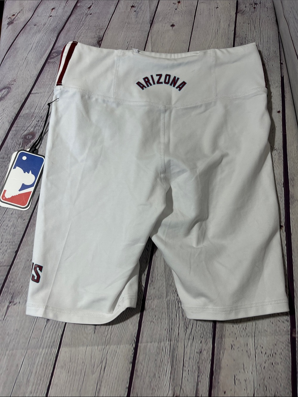D-backs Arizona Women’s White Performance Shorts